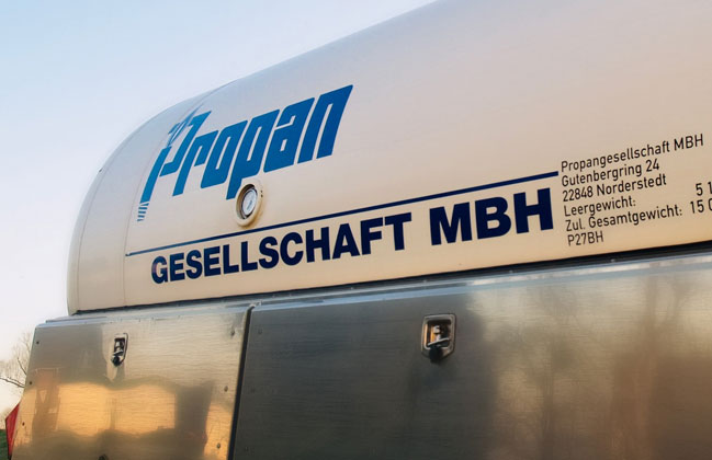 Propan Gesellschaft Tankgas