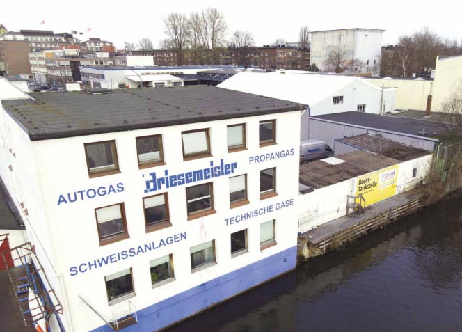 Propan Ges. Standort Hamburg Hammer Deich